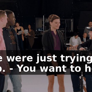 - We were just trying to help. - You want to help?