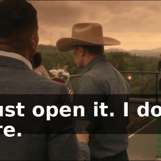 - Just open it. I don't care.