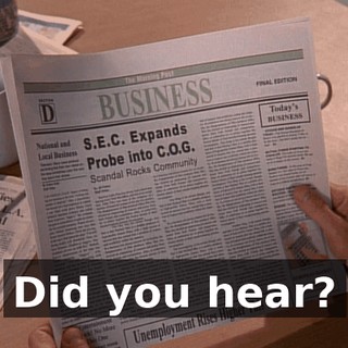 Did you hear?