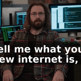 Tell me what your new internet is,