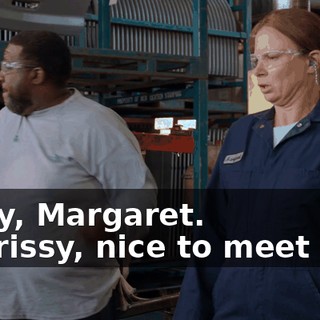 - Hey, Margaret. - Chrissy, nice to meet you.