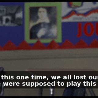 A- And this one time, we all lost our music and we were supposed to play this song,