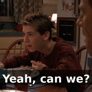 Yeah, can we?