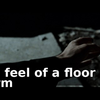 The feel of a floor still warm