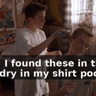 Hey! I found these in the laundry in my shirt pocket!
