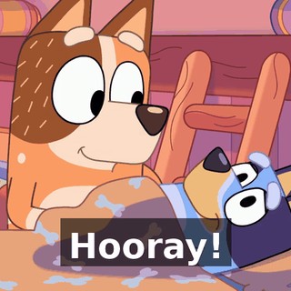 Hooray!