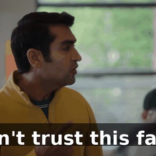Don't trust this face.