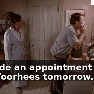 I made an appointment with Dr. Voorhees tomorrow.
