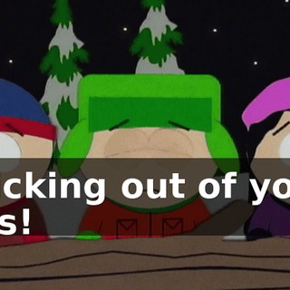 sticking out of your ass!