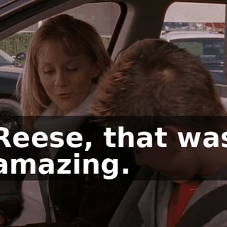 Reese, that was amazing.