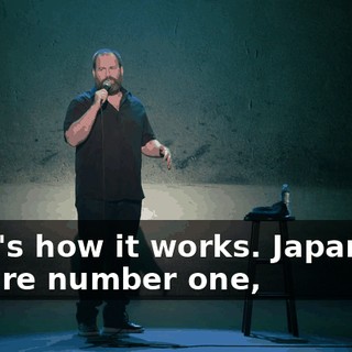 Here's how it works. Japanese, they're number one,