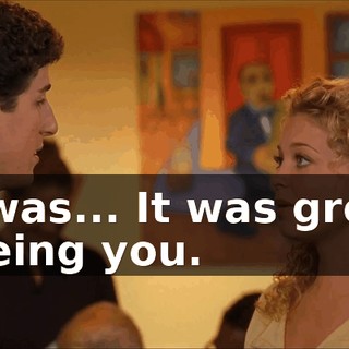 It was... It was great seeing you.
