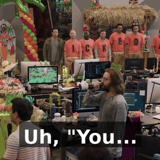 Uh, "You...