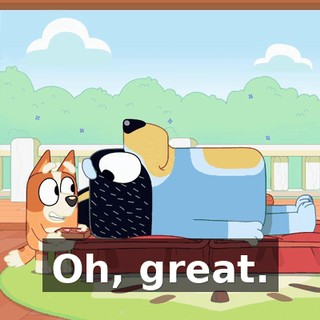 Oh, great.