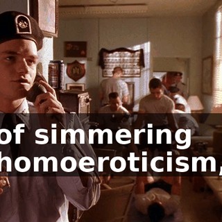 of simmering homoeroticism,