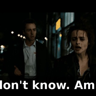 I don't know. Am I?