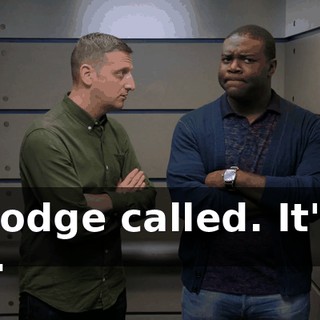 - Dodge called. It's a no.