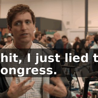 Shit, I just lied to Congress.