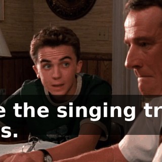 Like the singing trash cans.