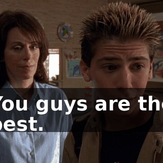 You guys are the best.
