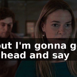 but I'm gonna go ahead and say