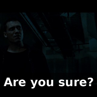 Are you sure?