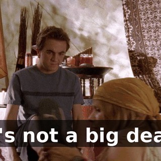 It's not a big deal.