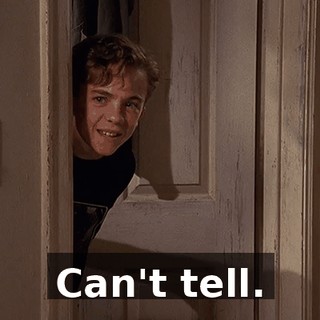 Can't tell.