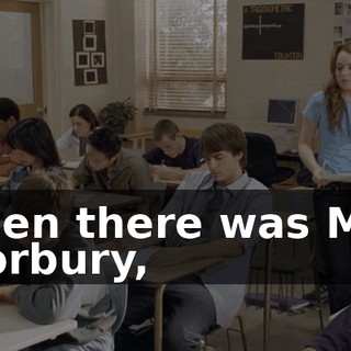 Then there was Ms. Norbury,