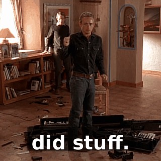 did stuff.