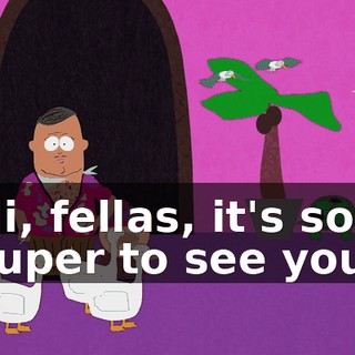 Hi, fellas, it's so super to see you!