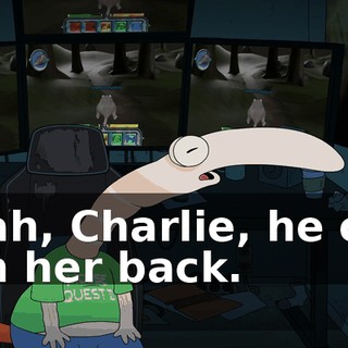 Yeah, Charlie, he can win her back.