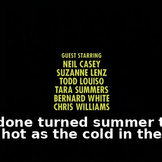 ♪ We done turned summer to fall, hot as the cold in the war ♪