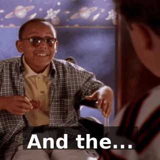 And the...