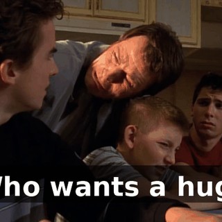 Who wants a hug?
