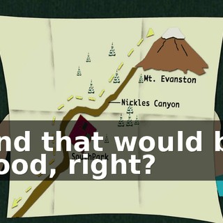 And that would be good, right?