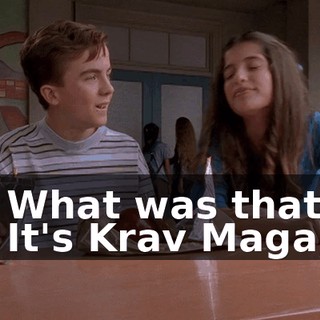 - What was that? - It's Krav Maga,