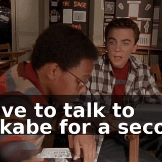 I have to talk to Herkabe for a second.