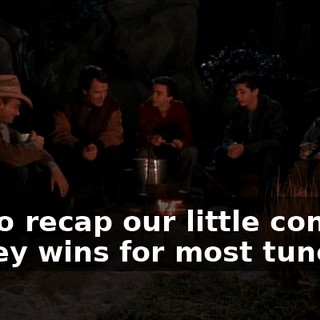 So, to recap our little contest. Dewey wins for most tuneful.