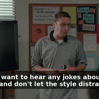 I don't want to hear any jokes about them, and don't let the style distract you.