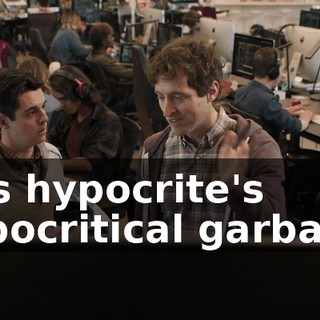 this hypocrite's hypocritical garbage.