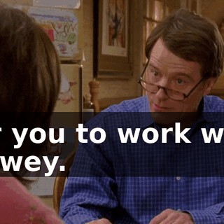 for you to work with Dewey.