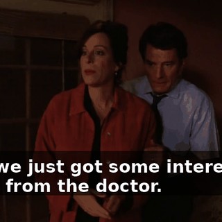Um, we just got some interesting news from the doctor.