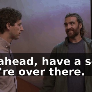 Go ahead, have a seat. You're over there.