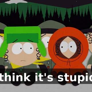 I think it's stupid!