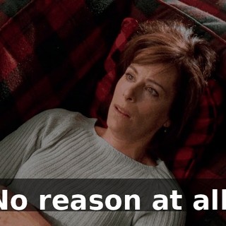 No reason at all.