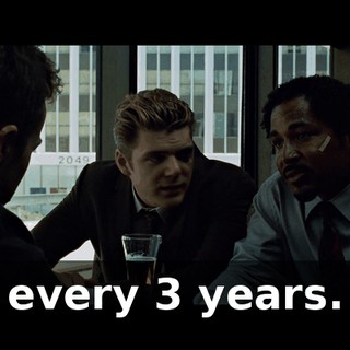 every 3 years.