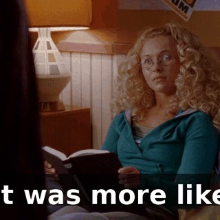 It was more like