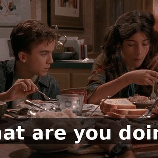 What are you doing?