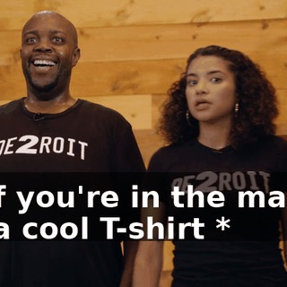 - * If you're in the market for a cool T-shirt *